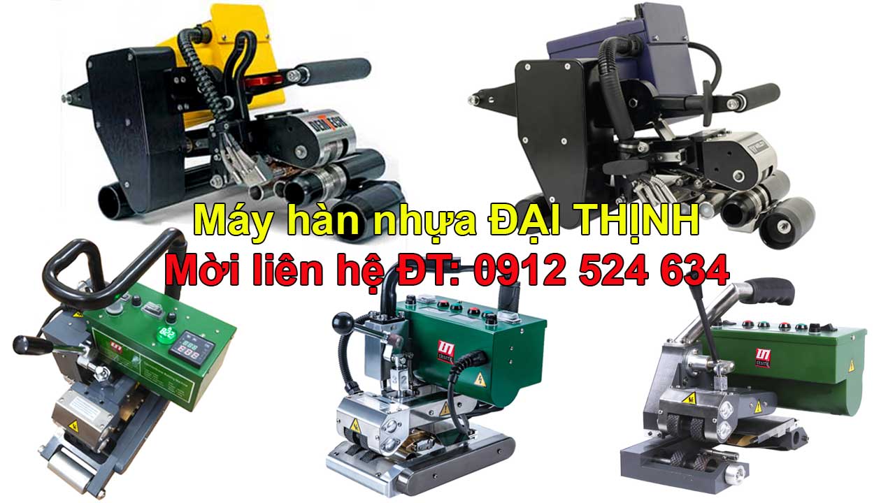 Máy hàn bạt HDPE dày 