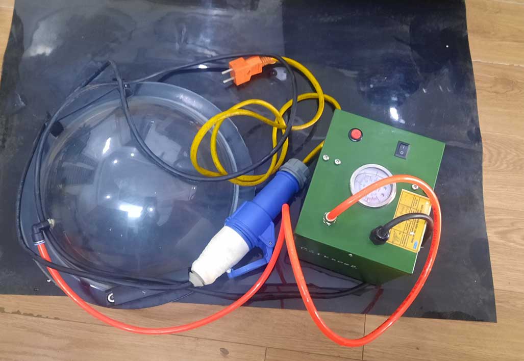 Dụng cụ test độ dò rỉ không khí của mối hàn bạt. 