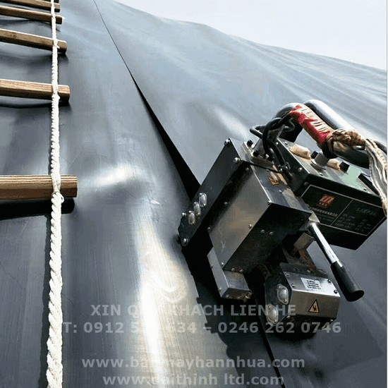 Máy hàn bạt nhựa LST900 - Máy hàn bạt HDPE chông thấm bãi xử lý rác thải