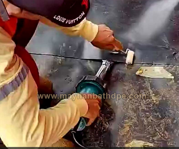 Máy hàn bạt HDPE cầm tay giá rẻ
