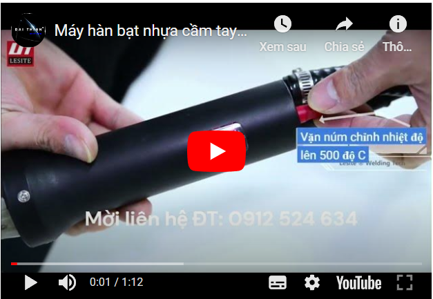 Máy hàn bạt nhựa cầm tay LST 2000D
