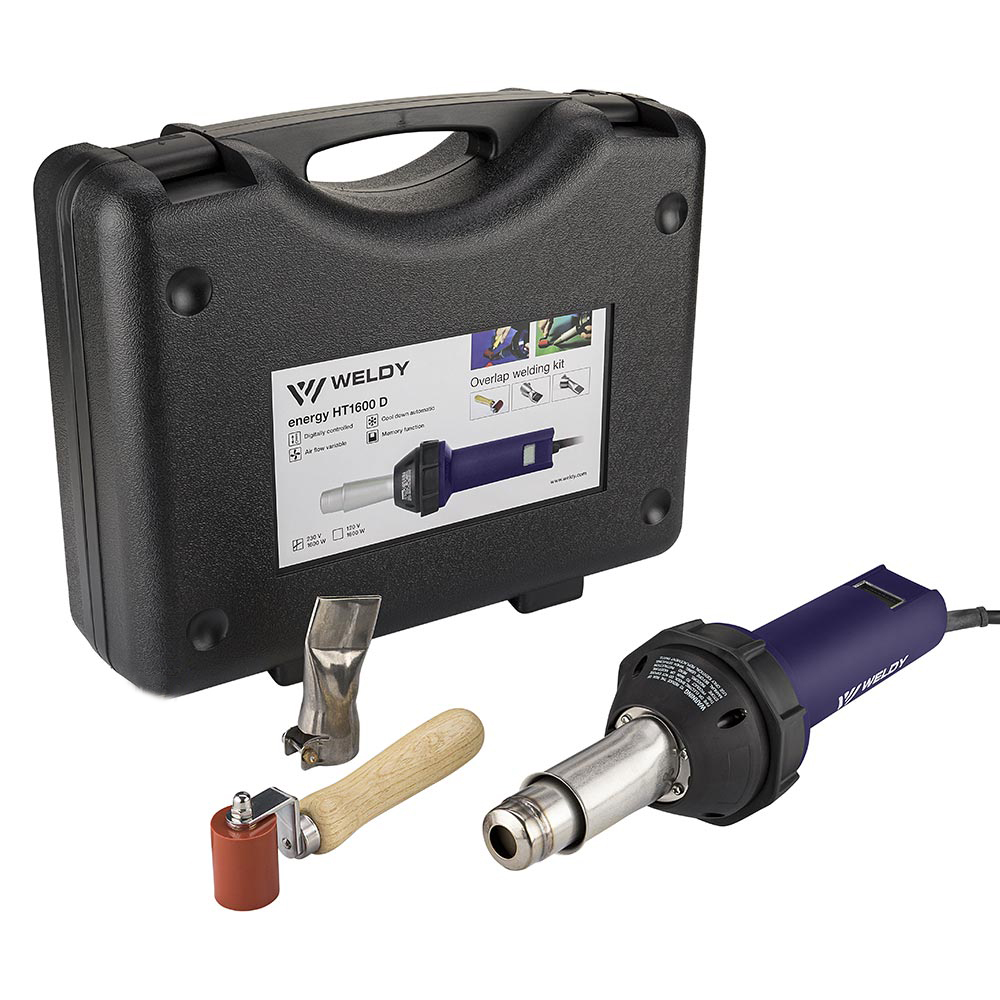 Máy hàn bạt nhựa cầm tay Weldy HT1600D
