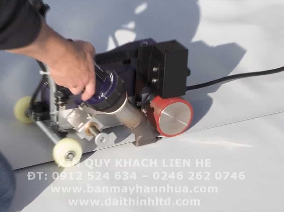 Máy hàn bạt nhựa Weldy RW3400 - máy hàn màng nhựa