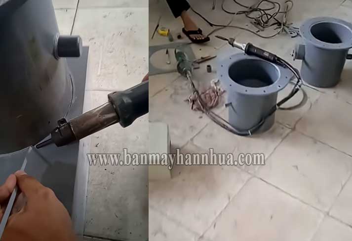 Máy hàn ống nhựa PVC