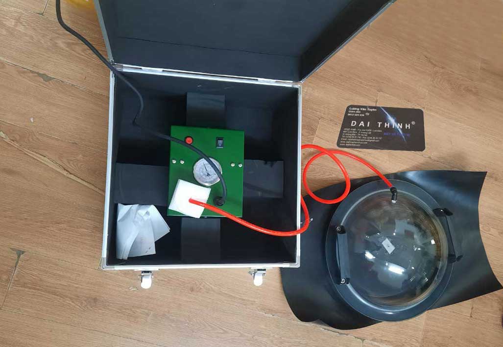 Máy đo độ dò rỉ không khí của mối hàn bạt nhựa HDPE