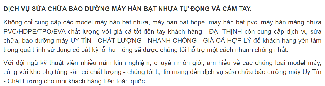 Máy hàn bạt G610 sửa chữa