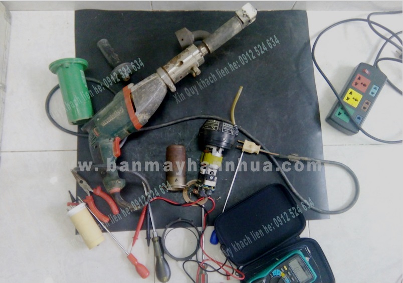 Sửa chữa m&aacute;y h&agrave;n đ&ugrave;n nhựa chuy&ecirc;n dụng