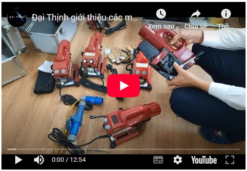 ĐẠI THỊNH giới thiệu các model máy hàn bạt nhựa tự động